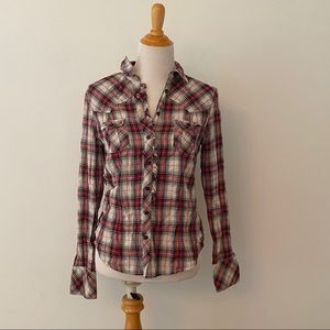 Gap long sleep button up